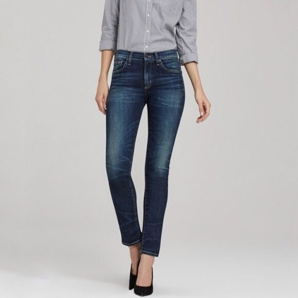 Citizen of Humanity Agnes Mid Rise Slim Straight 24” - Picture 1 of 10
